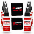 Grip Spritz Basketball Shoe Grip Spray | Team 6 Pack | 6 Bottles + 2 Spritz Mitts