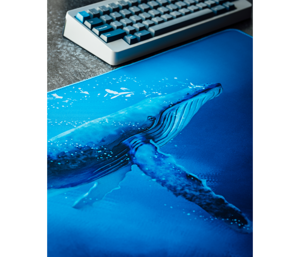 Blue Whale Desk Mat