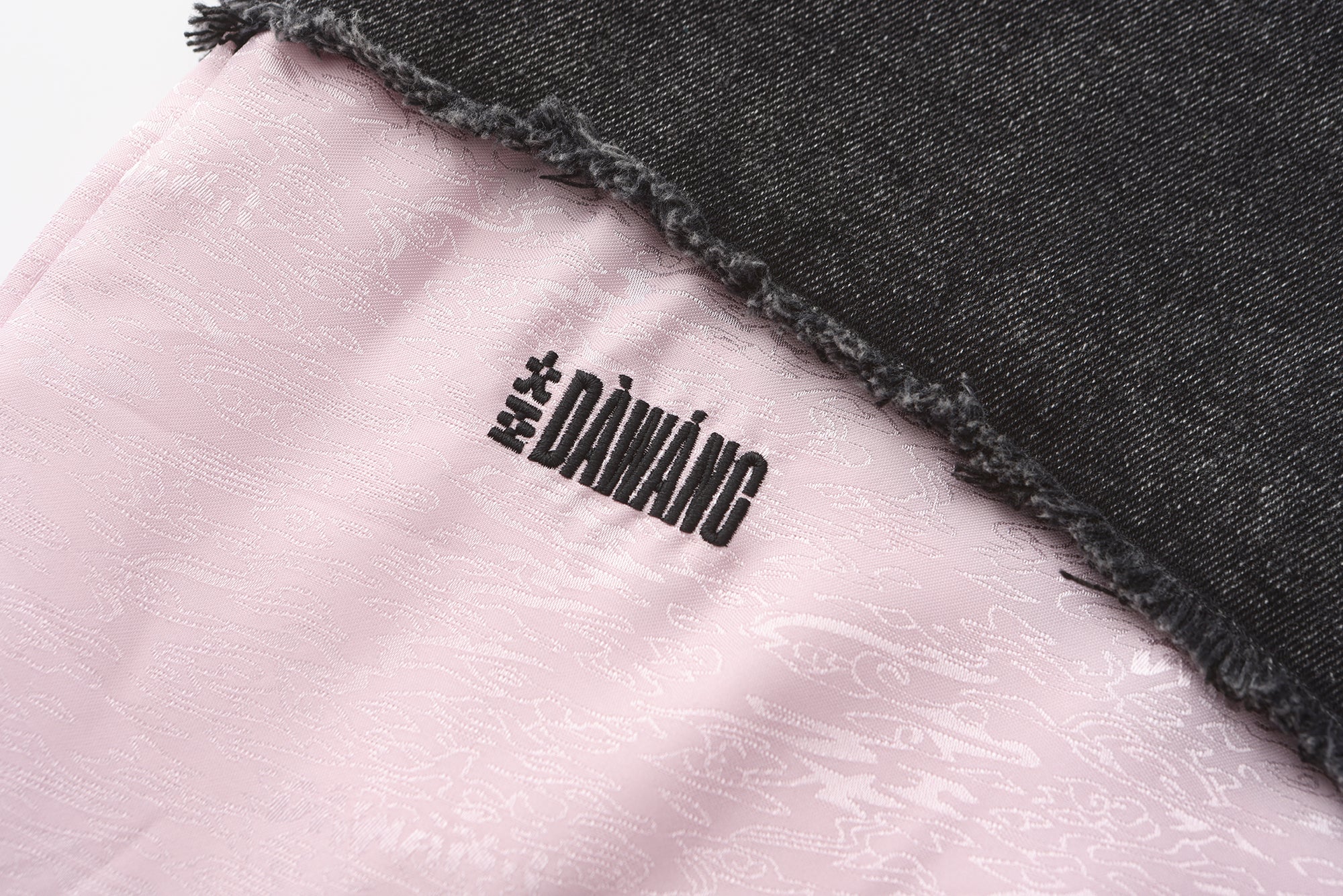 Deng Denim/Brocade Patch Jeans