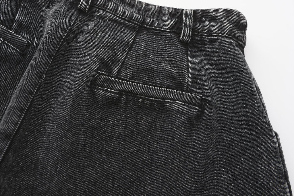 Deng Denim/Brocade Patch Jeans