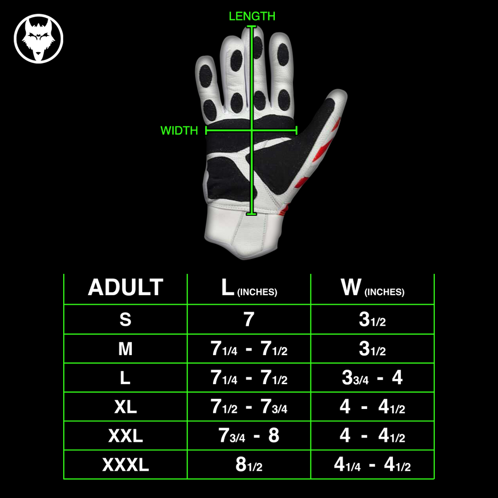 Howler Black Batting Gloves