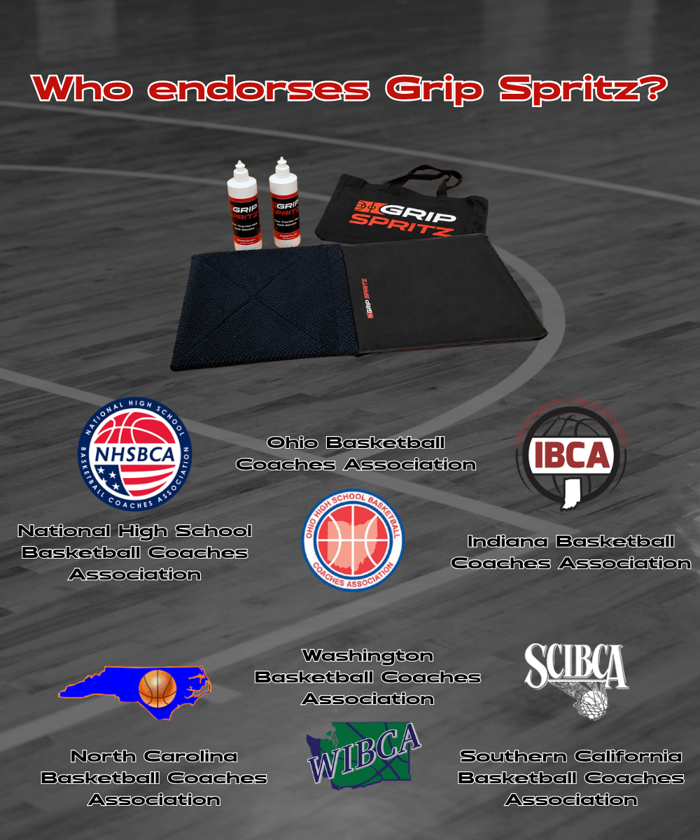 Grip Spritz School Bundle | Basketball Traction Mat System for Boys & Girls Programs
