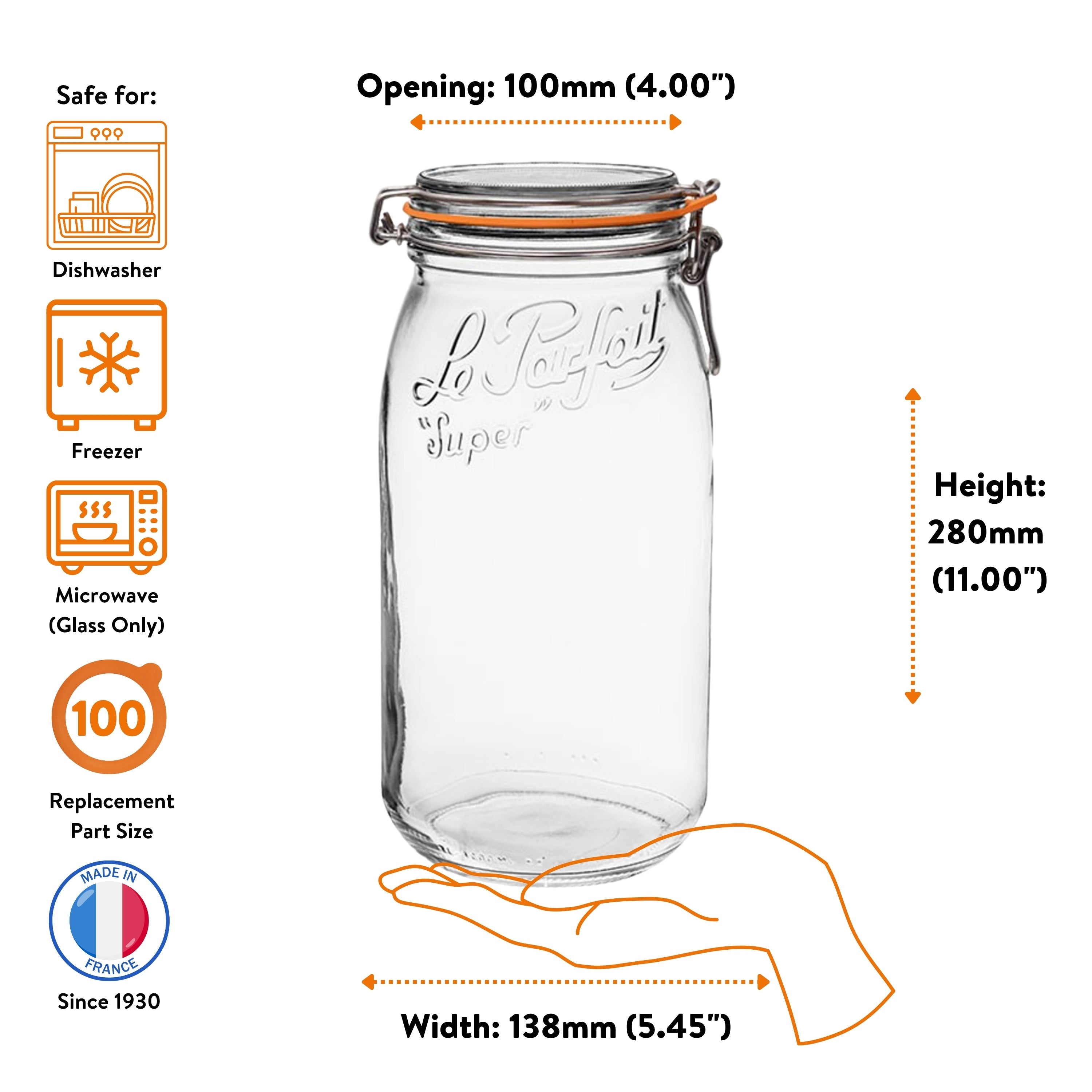 Super Jars for Everyday Preservation and Storage
