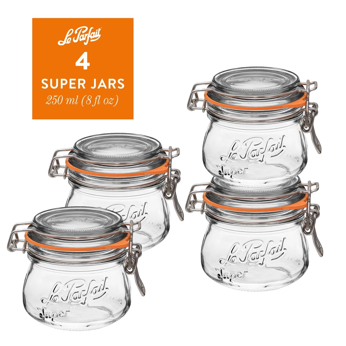 Super Jars for Everyday Preservation and Storage