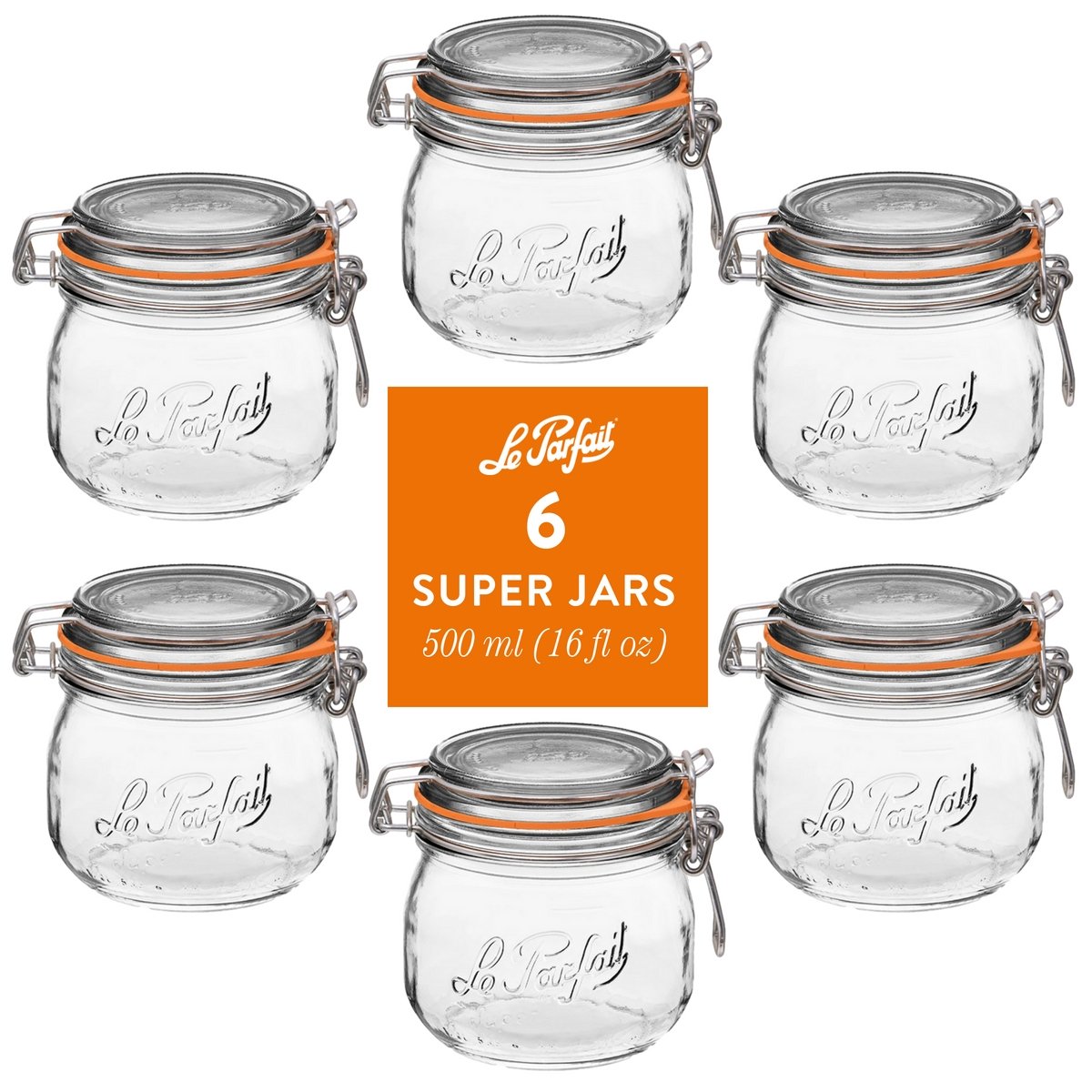 Super Jars for Everyday Preservation and Storage
