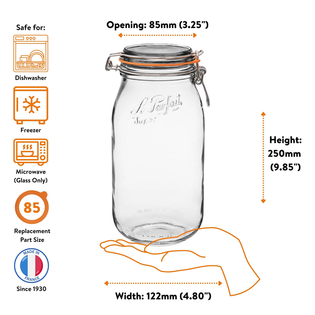 Super Jars for Everyday Preservation and Storage