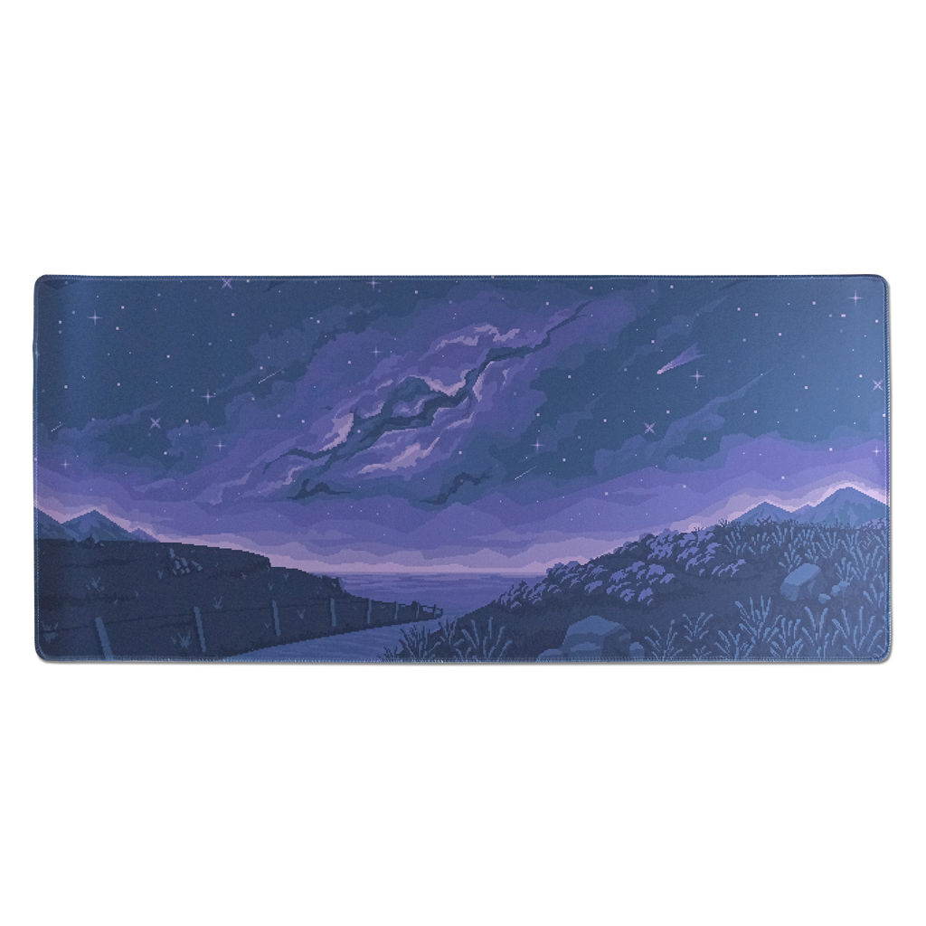 Pixel Comet V2 Desk Mat